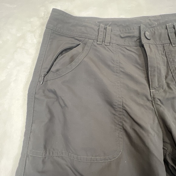 North‎ Face Horizon 2.0 Hiking Pants Women Size 8 Roll Tab Gray Camp Hike Fish - Picture 3 of 16